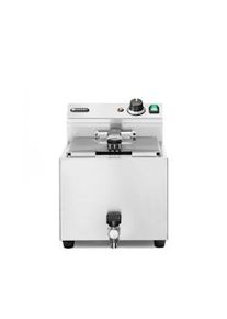 Hendi friggitrice profi line con rubinetto di scarico - 10l. 400v
