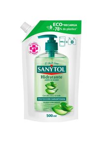 Sanytol, Handseife, Antibakterielle feuchtigkeitsspendende Seife 500ml Nachfüllpackung (Flüssigseife, 500 ml)