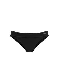 Bench., Damen, Bikini-Hose &raquo;Perfect&laquo; Mit breitem Umschlagbund, schwarz, N-Gr, 38 -N-Gr, schwarz, Mit breitem Umschlagbund
