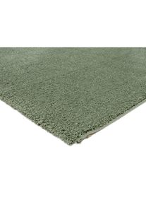 OCI Die Teppichmarke , Hochflor-Teppich »Soft Dream«, rund, 30 mm Höhe, besonders weich durch Microfaser, Wohnzimmer , oliv , Ø 160 cm 1 St.