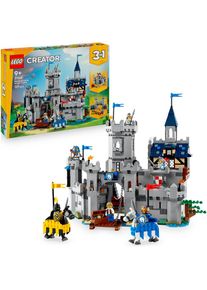 Lego , Konstruktionsspielsteine »Ritterburg im Mittelalter (31168), Lego Lego Creator«, (1371 St.), Made in Europe , bunt