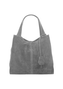 FORTY° forty° , Shopper echt Leder, Made in Italy , schwarz