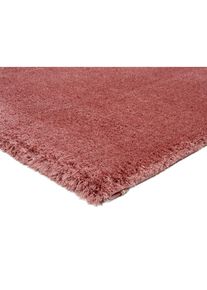 OCI Die Teppichmarke , Hochflor-Teppich »Soft Dream«, rund, 30 mm Höhe, besonders weich durch Microfaser, Wohnzimmer , rosenholz , Ø 160 cm 1 St.