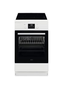 AEG , Induktions-Standherd »CIB56494BW 943005695«, mit FlexiRunners – Teilauszug (2 Paar), Dampfzufuhr, AirFry-Funktion, 8 Beheizungsarten, Timer,...