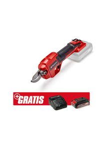 Einhell , Akku-Astschere »GE-LS 18 Li (1x2,5 Ah)«, (Set), inkl. Akku und Ladegerät , rot/schwarz , Gürtelclip für optimalen Tragekomfort auch in...