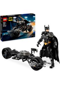 Lego , Konstruktionsspielsteine »Batman Baufigur mit dem Batpod (76273), Lego Super Heroes«, (713 St.), Made in Europe , bunt