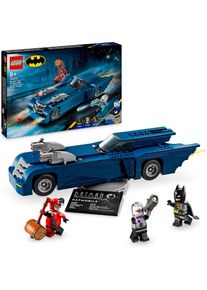 Lego , Konstruktionsspielsteine »Batman im Batmobil vs. Harley Quinn und Mr. Freeze (76274)«, (435 St.), Lego Super Heroes; Made in Europe , bunt