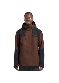 Jack Wolfskin, Damen, Funktionsjacke &raquo;JASPER 2L JKT M&laquo; mit Kapuze, hot-choc, M (50), hot-choc, Wasserfeste Rei&szlig;verschl&uuml;sse