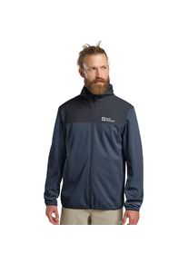 Jack Wolfskin, Damen, Softshelljacke &raquo;FELDBERG HOODY M&laquo; mit Kapuze, midnightsky, L (52), midnightsky, Softshelljacke