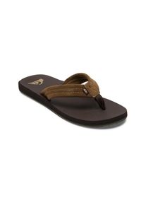 Quiksilver, Herren, Sandale &raquo;Carver Suede Core&laquo;, Brown 1, 7(40), Brown 1, Material: Weiches Wildlederobermaterial