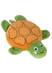 Tortue silencieuse avec couineur TIAKI - L16,6 x l 19,5cm