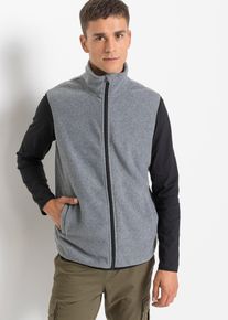 Gilet in pile (pacco da 2), Nero, Taglia 64/66 (3XL), bonprix