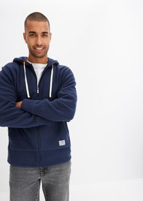 Giacca in pile con cappuccio, Blu, Taglia 52/54 (L), bonprix