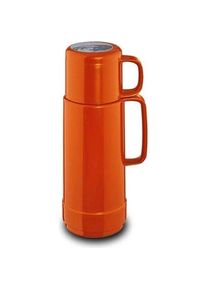 ROTPUNKT Kapazität Glas-Thermoskanne. 0 5 l glänzender Fuchs (rot), Thermoskanne, Orange