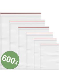 Quadrios, Verpackungsmaterial, Druckverschlussbeutel (100 Stück)