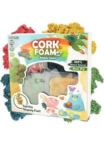 SCRATCH Bunte Korkmasse - 4 Farben