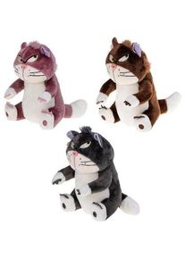 Rozette Katzenmaskottchen mit Haaren 25 cm, ROSETTE-Mix, Katzenspielzeug