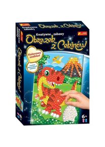 Ranok Bild aus Pailletten. Dinosaurier Trex