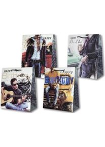 Panorama, Tasche, Dekorative laminierte Tasche PL-6 Medium 71 für Herren