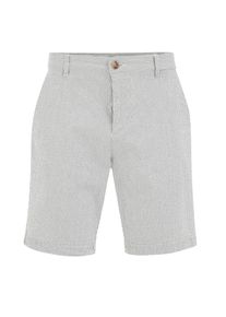 WE Fashion, Mænd, Lærredsbukser, Safir / Hvid, Størrelse 28