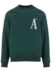 Another Cotton Lab Sweatshirt 'Tennis Society' em verde Tamanho XS Estampado com motivo