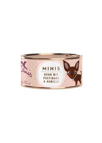 18x 100g Terra Canis Mini pollo con chirivía y manzanilla comida húmeda para perros