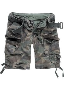 Brandit Savage Vintage, cargoshorts , color: Woodland , size: 7XL