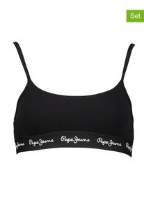 Pepe Jeans 2-delige set: bustiers wit/zwart - 55% | Maat: S |