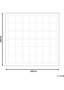 Beliani, Decke, Kabru Mikrofibros Bolianis Koldra 220 x 240 (220 x 240 cm)