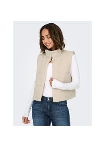 Only, Damen, Anzugweste &raquo;ONLSANDRA TEDDY WAISTCOAT LIFE OTW NOOS&laquo;, Pumice Stone, M, Pumice Stone, Weste von Only