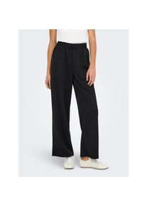 Only , Trainingshose »ONLSCARLETT WIDE PANT SWT NOOS« , Black , N-Gr , M (38) -N-Gr , M (38) , Hose von Only