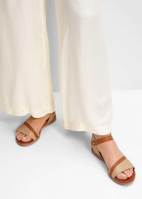 Sandalen van Mustang - beige - maat 36 - bonprix