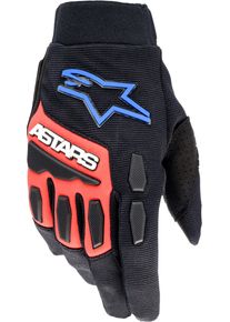 Alpinestars Full Bore XT S23, gants , couleur: Noir/Rouge/Bleu , taille: XXL