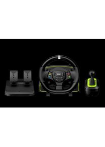Genius GX Gaming Wheel Speedmaster X2 (PC, PS3, Xbox One S, PS4, Xbox 360), Gaming Controller
