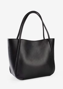 Shopper, schwarz, Größe 29x36 cm, bonprix