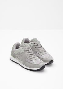 Sneaker, grau, Größe 39, bonprix