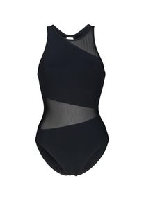 arena Badpak WOMEN'S arena MESH ANGLE SWIMSUIT VENT BACK B (1 stuk) dames badpakken maat 38 zwart