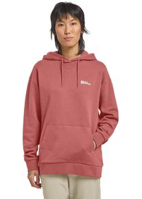 Jack Wolfskin Capuchontrui ESSENTIAL HOODIE W dames truien maat L (42/44) rood