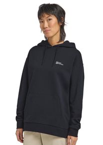 Jack Wolfskin Capuchontrui ESSENTIAL HOODIE W dames truien maat L (42/44) blauw