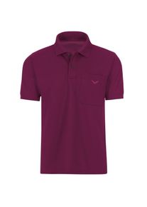 TRIGEMA Poloshirt TRIGEMA poloshirt met borstzak (1-delig) heren t-shirts maat L rood
