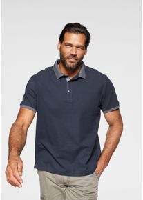 Arizona Poloshirt Korte mouwen, met ribgebreide manchetten, polokraag, van piqué stof heren poloshirts maat XXXL (64/66) blauw