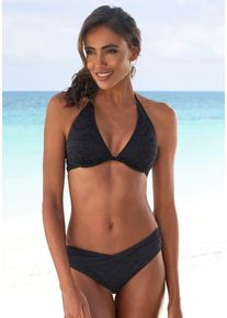 Lascana Bikinibroekje Omara van gerecycled materiaal dames bikinibroekjes maat 36 zwart