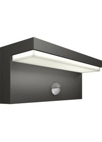 Philips Bustan LED-Außenwandleuchte mit Bewegungsmelder 3,8 Watt anthrazit