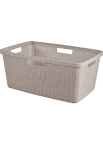 curver Kôš na čistú bielizeň Jute 46 l, taupe