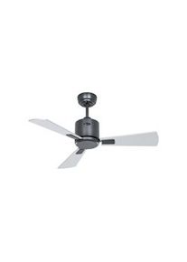 eco neo III 92, ventilador sin luz, cuerpo antracita, aspas wengué y gris, CasaFan