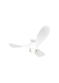 eco helix ventilador blanco con luz de CasaFan.
