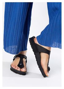 BAYTON Leren teenslippers "Mercure" zwart - 64% | Maat: 36 |