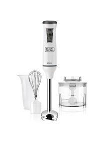 Black & Decker Black + Decker , Stabmixer »BXHBA600E«, 600 W , weiß