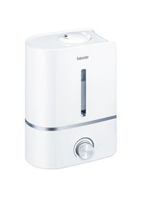 Beurer, Luftbefeuchter &raquo;LB 45&laquo; 4 l Wassertank, wei&szlig;/silberfarben/chromfarben, wei&szlig;/silberfarben/chromfarben