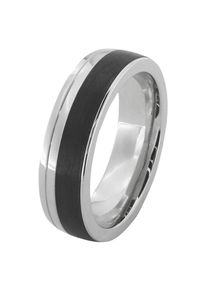 DOOSTI, Damen, Trauring &raquo;Schmuck Geschenk Edelstahl Trauring Ehering Partnerring LIEBE&laquo; Made in Germany, wahlweise mit oder ohne Zirkonia, 